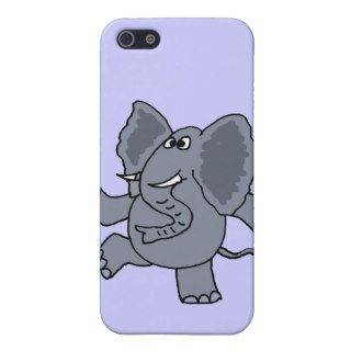 XX  Funny Dancing Elephant Case For iPhone 5