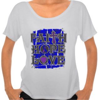 Rheumatoid Arthritis Faith Hope Love Tee Shirts