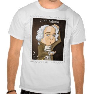U.S. Presidents Stamp Shirt #2 Adams