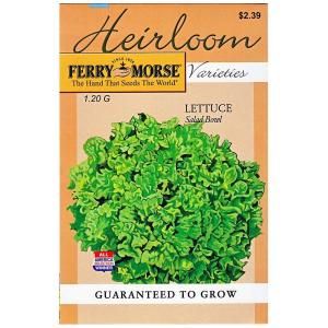 Ferry Morse Heirloom Lettuce Salad Bowl Seed 3668