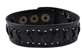 Braided Leather Bracelet / Leather Wristband / Surf Bracelet #177 Jewelry