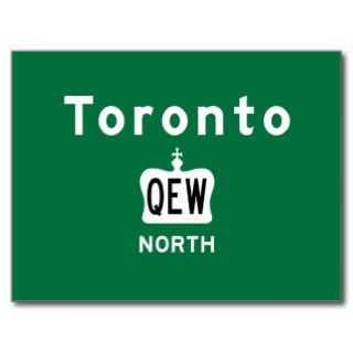 Toronto QEW Postcard