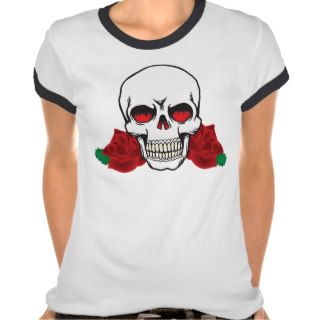Skull with Roses Tattoo  Design Customizable Shirt