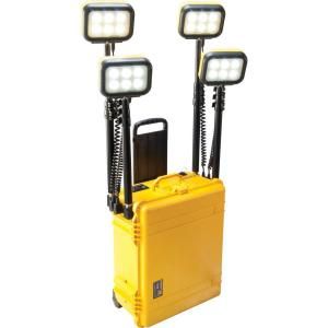 Pelican 9470 Remote Area Lighting System Four Head   Yellow  DISCONTINUED 094700 0000 245