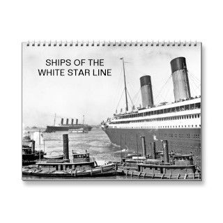 Ships of the White Star Line Wall Calendars