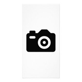 Camera Icon Customized Photo Card