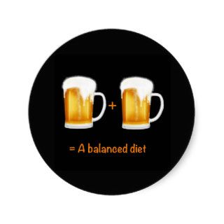 Funny beer themed accessories, love beer love this stickers