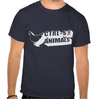 CTRL+S The Animals Tshirt