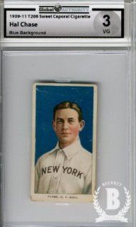 1909 11 T206 #84 Hal Chase Portrait Blue Sports Collectibles