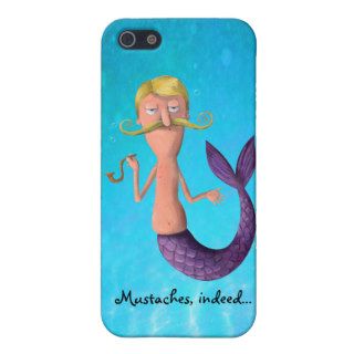 Blond Mustached Merman Covers For iPhone 5