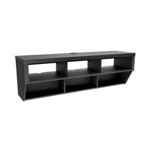 Prepac Series 9 Designer Collection 58 in. W Wall Mounted AV Console Media Storage BCAW 0508 1