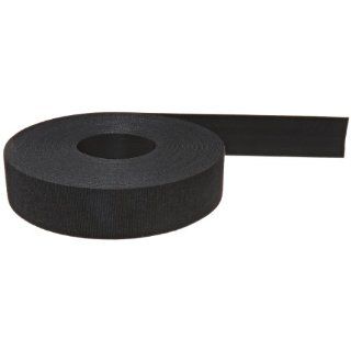 Velcro VEL183 Self Grip Strap with Hook and Loop, 75' Length x 2" Width, Black Adhesive Hook And Loop Strips
