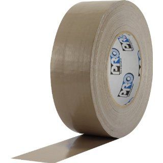 ProTapes Pro Duct 120 PE Coated Cloth Premium Industrial Grade Duct Tape, 60 yds Length x 3" Width, Tan (Pack of 16)