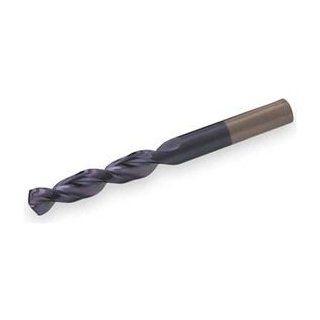 Cleveland 2175A Cobalt Steel Jobbers' Length Drill Bit, TiAIN Coated, Round Shank, 135 Degree Notch Point, Wire Size #27 (Pack of 1) Short Length Drill Bits