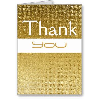 "thank you" gold anniversary birthday wedding greeting cards