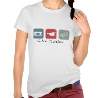 Video Yearbook (Squares) T shirts