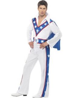 Evil Knievel Deluxe Adult Costume Adult Sized Costumes Clothing