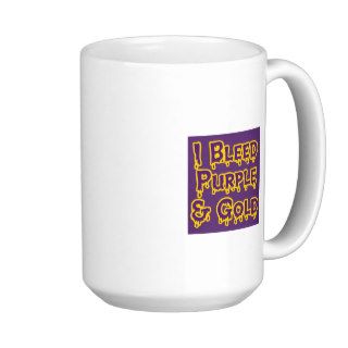 I Bleed Purple & Gold Mug