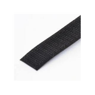 Genuine Velcro All Purpose *** NYLON HOOK ONLY *** with Plain Back (Sew On) 3/4 inch wide x 30 ft. length, *** BLACK *** Adhesive Hook And Loop Strips