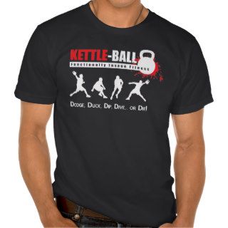 Kettle Ball Functionally Insane Fitness   V4 T Shirt
