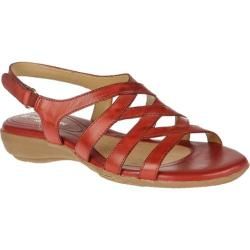 Women's Naturalizer Cadence Red Pepper Leather Naturalizer Sandals