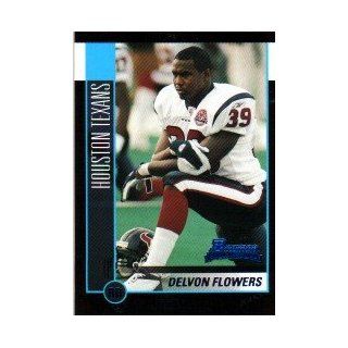 2002 Bowman #191 Delvon Flowers RC Sports Collectibles