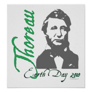 Thoreau Earth Day 2010 Poster