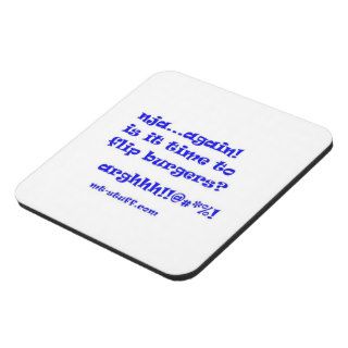 NJAAgain for Medical Transcriptionists Coasters