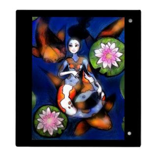 Koi Mermaid Binder