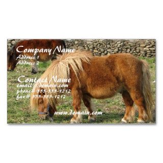 Chestnut Horse Business Card