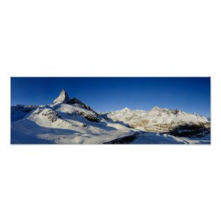 Matterhorn panorama Schwarzsee Posters