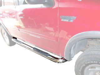 2003 2010 Ford Expedition 3" Side Steps / Nerf Bars Stainless Steel Automotive