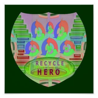 Award   Green Recycle Champion message Print