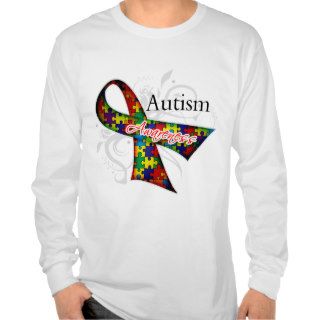 Autism Awareness Ribbon T Shirts