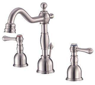 Danze D303057BN Opulence Two Handle Mini Widespread Lavatory Faucet, Brushed Nickel   Touch On Bathroom Sink Faucets  