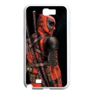 Deadpool Pattern in CASEDY DESIGN SamSung Galaxy Note2 N7100 white side case Cell Phones & Accessories
