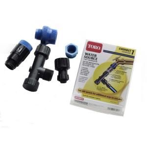 Toro Blue Stripe Drip Water Source Installation Kit 53756