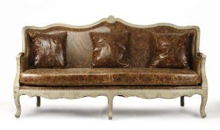 Zentique CFH198 3 432 CP035 Jute Adele J Sofa, Jute  