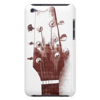 Acoustic guitar sketch style ipod case iPod touch cases
