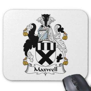 Maxwell Family Crest Mouse Mats