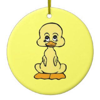 Cute Duck Duckling Gift Christmas Tree Ornament