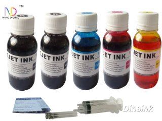 20 OZ. ink refill kit for Canon PGI 225 , CLI 226 ink cartridge and Canon printer PIXMA iP4820, MG5120 + 4 syringes