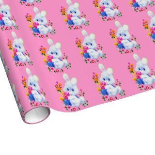 Easter Bunny Holiday wrapping paper