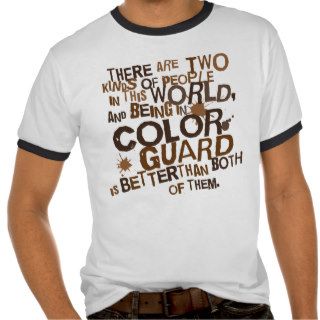 Color Guard (Funny) Gift T shirts