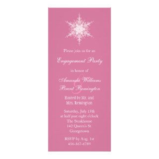 Wedding in Winter Engagement Party Invitation