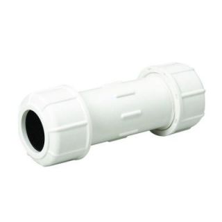 Mueller Global 3/4 in. PVC Compression Coupling 160 104HC
