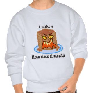 Mean Pancake Pullover Sweatshirts