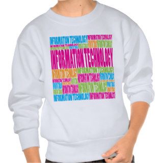 Colorful Information Technology Pullover Sweatshirt