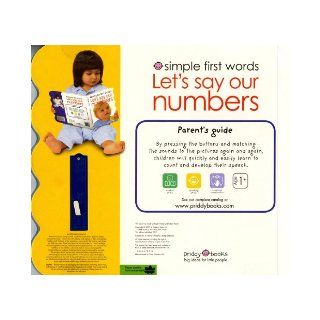 Simple First Words Let's Say Our Numbers Roger Priddy 9780312508784 Books