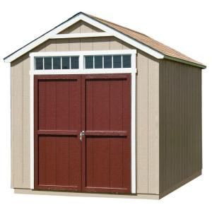 Handy Home Products Majestic 8 ft. x 12 ft. Wood Storage Shed 18631 8